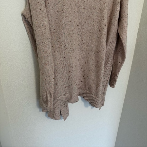 LOFT Flecked Open Style Cardigan Light Pink Color Size Large Women’s - Picture 9 of 9